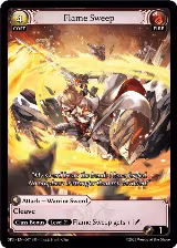Flame Sweep (007) — card price