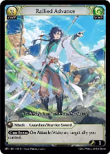 Rallied Advance (018) — card price