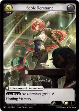 Sable Remnant (020) — card price