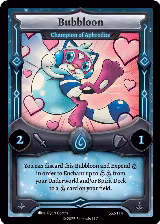 Bubbloon - Champion of Aphrodite (SS2-114) — card price