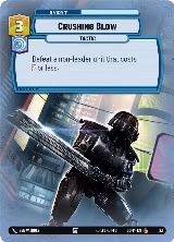 Crushing Blow (Foil) (23) — card price