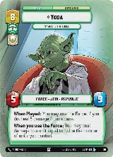 Yoda - My Ally is the Force (Foil) (26), Legends of the Force: Weekly Play Promos — Star Wars card price