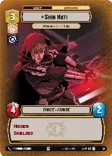 Shin Hati - Overeager Apprentice (Foil) (33), Legends of the Force: Weekly Play Promos — Star Wars card price