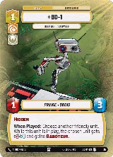 BD-1 - Beep Boo Boo Bweep (Foil) (35) — card price