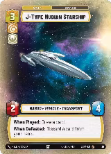 J-Type Nubian Starship (Foil) (36) — card price