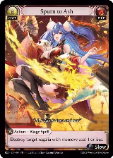 Spurn to Ash (004) — card price