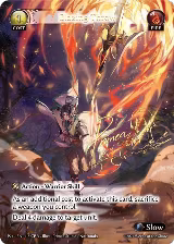 Blazing Throw (CPR) (118), Promotional Cards — Grand Archive card price