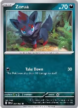 Zorua (061/086), White Flare — Pokémon card price