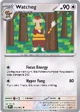Watchog (073/086), White Flare — Pokémon card price