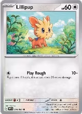 Lillipup (074/086), White Flare — Pokémon card price