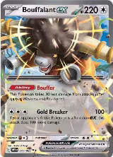 Bouffalant ex (077/086), White Flare — Pokémon card price