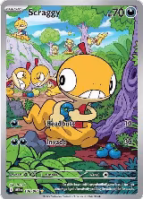 Scraggy - 138/086 (138/086), White Flare — Pokémon card price