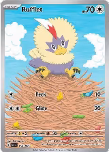 Rufflet - 154/086 (154/086), Black Bolt — Pokémon card price