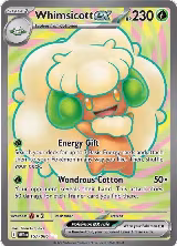 Whimsicott ex - 157/086 (157/086), White Flare — Pokémon card price