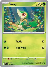 Snivy (001/086), Black Bolt — Pokémon card price
