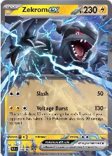 Zekrom ex (034/086), Black Bolt — Pokémon card price