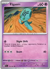 Elgyem (040/086), Black Bolt — Pokémon card price