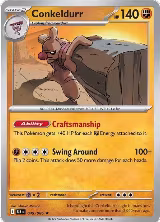 Conkeldurr (049/086), Black Bolt — Pokémon card price