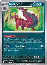 Scolipede (056/086), Black Bolt — Pokémon card price