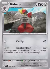 Bisharp (065/086), Black Bolt — Pokémon card price