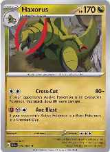 Haxorus (070/086), Black Bolt — Pokémon card price