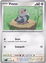 Pidove (071/086), Black Bolt — Pokémon card price