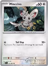 Minccino (075/086), Black Bolt — Pokémon card price