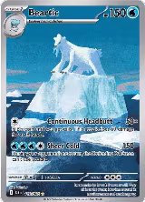Beartic - 110/086 (110/086), Black Bolt — Pokémon card price