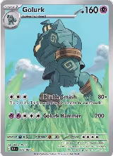 Golurk - 123/086 (123/086), Black Bolt — Pokémon card price