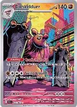 Conkeldurr - 127/086 (127/086), Black Bolt — Pokémon card price