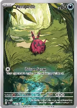 Venipede - 132/086 (132/086), Black Bolt — Pokémon card price