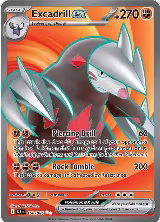 Excadrill ex - 160/086 (160/086), Black Bolt — Pokémon card price