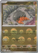 Dwebble (Poke Ball Pattern) (051/086), Black Bolt — Pokémon card price