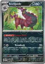 Scolipede (Poke Ball Pattern) (056/086), Black Bolt — Pokémon card price