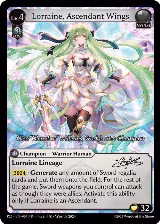 Lorraine, Ascendant Wings (003) — card price