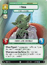 Yoda - My Ally is the Force (6), Legends of the Force: Weekly Play Promos — Star Wars card price