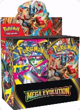 Mega Evolution Booster Box, Mega Evolution — Pokémon card price