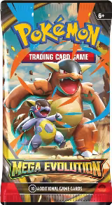 Mega Evolution Booster Pack, Mega Evolution — Pokémon card price