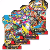 Mega Evolution Sleeved Booster Pack Art Bundle [Set of 4], Mega Evolution — Pokémon card price