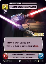 Darth Revan's Lightsabers (20) — card price