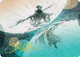 Weftwalking Art Card (Gold-Stamped Signature) (10) — card price