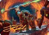 Frontline War-Rager Art Card (Gold-Stamped Signature) (16) — card price