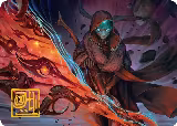 Weftstalker Ardent Art Card (Gold-Stamped Signature) (20) — card price