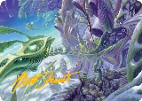 Loading Zone Art Card (Gold-Stamped Signature) (22) — card price