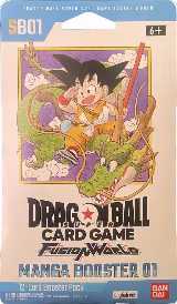 Manga Booster 01 Sleeved Booster Pack, Manga Booster 01 — DB Fusion card price
