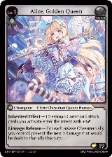 Alice, Golden Queen (004) — card price