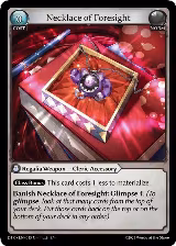 Necklace of Foresight (015) — card price