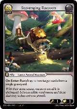 Scavenging Raccoon (090) — card price