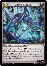 Undying Dreams (102), Distorted Reflections — Grand Archive card price