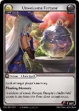 Unwelcome Fortune (103) — card price